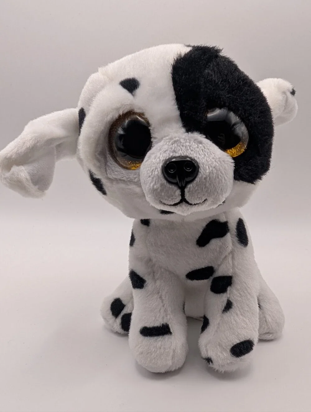 Ty Beanie Babies LUTHER the Dog 6” Beanbag Plush Stuffed Animal Toy